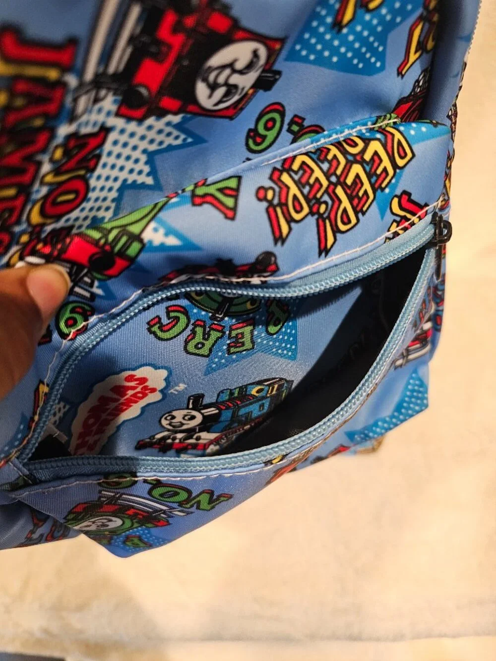 Thomas & Friends Graphic Print Nylon Mini Backpack